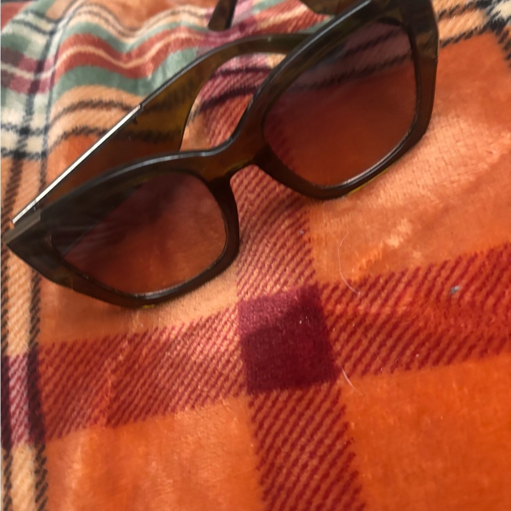 Aldo Dark Tortoiseshell Frame Sunglasses with Brown Lenses